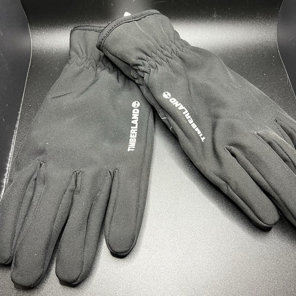Timberland Men's Windproof Black Touch-Screen Gloves Large/XL - Picture 1 of 6